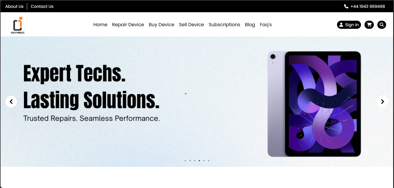 Repair eCommerce And Subsacription